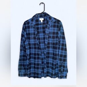Sonoma Blue and Black button up Shirt